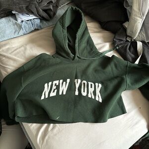 Brandy Melville cropped sweatshirt